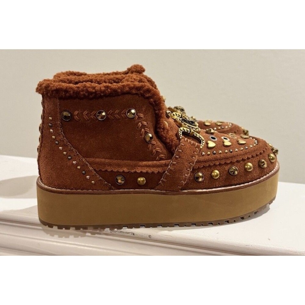 Kurt Geiger Masion Cosy Brown Ankle Boot. Size EU 38.5 / US 8 - Picture 3 of 8